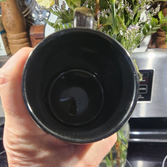 The Tonight Show Starring Jimmy Fallon Black Ceramic Coffee Mug - Picture 5 of 6